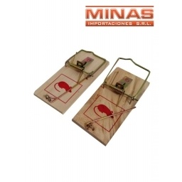 TRAMPA PARA RATON 2 PCS 10 X 5 CM