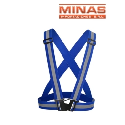 CINTA DE SEGURIDAD ELASTICA, 65 CM X 60 CM,AZUL.