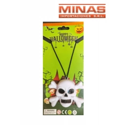 COLLAR DE HALLOWEEN CON LUZ