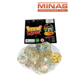 PELOTAS DE GOMA 12 PCS