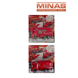 CAMION DE BOMBERO 20 X 23 CM
