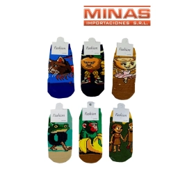 SOQUETES ADOLESCENTES X 10 PARES, RAINBROT, $ 35 C/U.