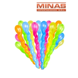 GLOBOS SURTIDOS X 10PCS.