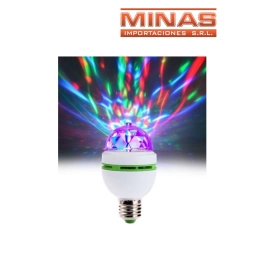 LAMPARA LED MULTICOLOR 3W