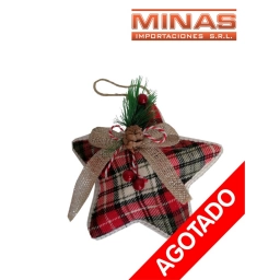 ADORNO DE NAVIDAD 15 CM