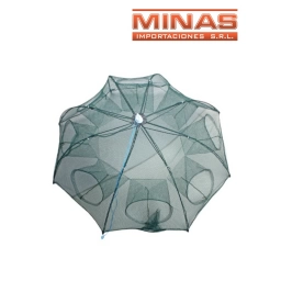 TRAMPA PARA PESCA DE 8 BOCAS