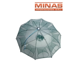 TRAMPA PARA PESCA DE 10 BOCAS