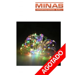 LUZ LUCIERNAGA MULTICOLOR X 10 M. 220 V.