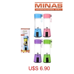 MINI LICUADORA CON 6 CUCHILLAS