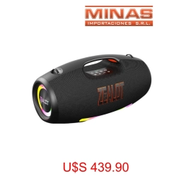 PARLANTE EXCELENTE CALIDAD NEGRO CON MICROFONO.