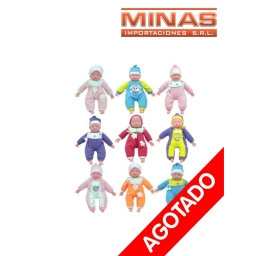 BEBOTE X 50 CM, CON SONIDO,VARIOS COLORES.