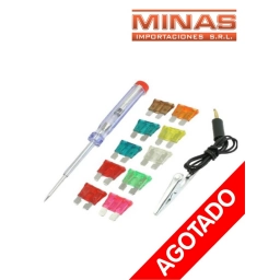KIT DE FUSIBLES CON PROBADOR EN BLISTER