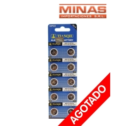 PILA TIANQIU AG13 357A 10 PIEZAS