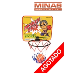ARO DE BAQUETBOL CON PELOTA