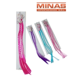 PINCITAS CON TRENZA X 12 PARES, $ 50 EL PAR.