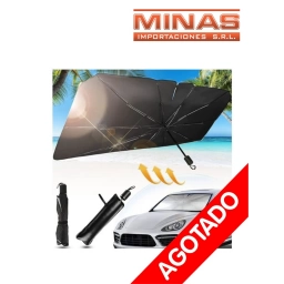 PARASOL PARA AUTO TIPO PARAGUA,FILTRO UV.