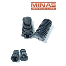 GOMAS PARA POSAPIE DE MOTO X 2 UND.