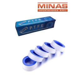 CINTA TEFLON 11 MM X 10 MT, X 10 PCS.