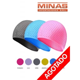 GORRA DE PISCINA PARA ADULTOS, DE SILICONA, VARIOS COLORES
