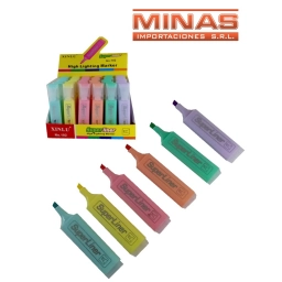 MARCADORES TONOS PASTEL X 36 UDS.