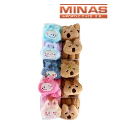 COLITAS DE PELUCHE X 50 UND,CAPIBARA Y MONSTRUITOS, $ 35 CU.