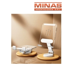 SOPORE PARA CELULAR MADERA Y ACRILICO EN CAJITA