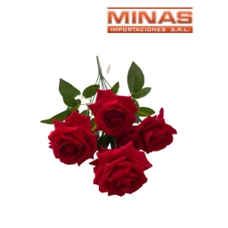 RAMO DE ROSAS ARTIFICIAL 7 PCS 60 CM