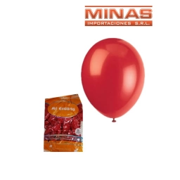 GLOBOS   X 50 UND,ROJO.