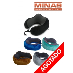 ALMOHADA DE VIAJE CON MEMORIA, VARIOS COLORES.