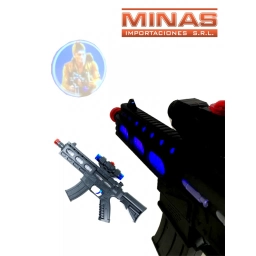 METRALLETAX 40 CM, CON LUZ Y SONIDO + MIRA CON PRYECTOR.