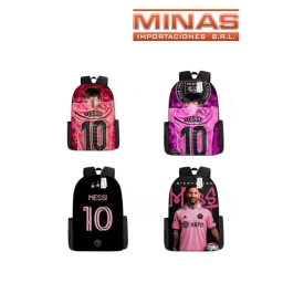 MOCHILA DE 42 CM X 30 CM X 14 CM, N� 10,4 DISE�OS.