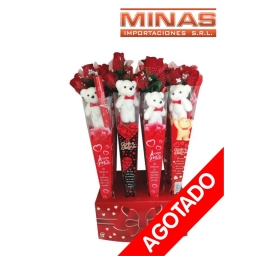 CONO 3  PIMP. DE 47 CM+ OSITO , X 12 UND., $ 135 CU.