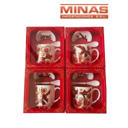 TAZA PARA MAMA CUCHARA Y PLATO 4 MODELOS