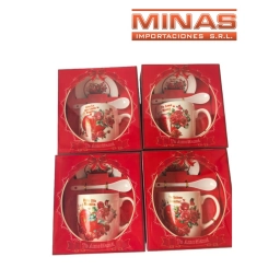 TAZA PARA MAMA CUCHARA Y PLATO 4 MODELOS