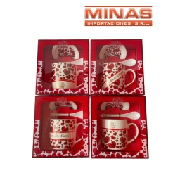 TAZA PARA MAMA CUCHARA Y PLATO 4 MODELOS