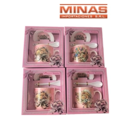 TAZA PARA MAMA CUCHARA Y PLATO 4 MODELOS