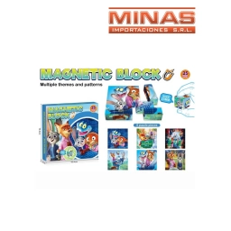 PUZZLE MAGNETICO DE 10 CM X 10  X 25 PCS