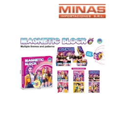 PUZZLE MAGNETICO DE 10 CM X 10  X 25 PCS