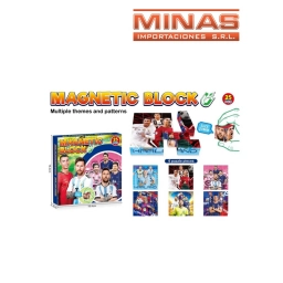PUZZLE MAGNETICO DE 10 CM X 10  X 25 PCS