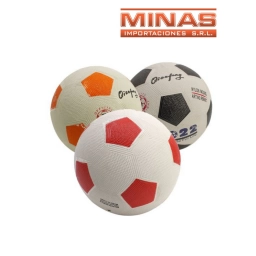 PELOTA DE FUTBOL N� 4, DE GOMA.