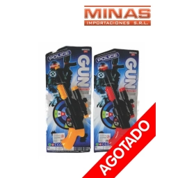 PISTOLA CON SONIDO DOS COLORES