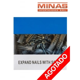 CAJITA X 50 TORNILLO CON TACO DE 8