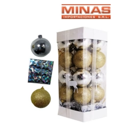 ADORNO PARA NAVIDAD 35 PCS 5 CM $ 9,5 CU