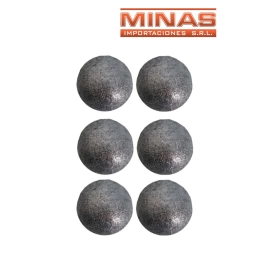 ESFERAS DE NAVIDAD DE 6 CM X 6 PCS, PLATEADO.