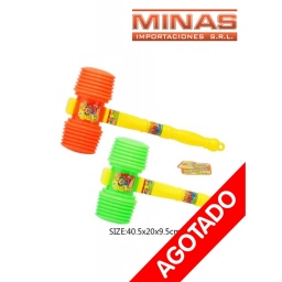 MARTILLO DE PLASTICO 40 X 18 CM
