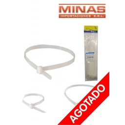 PRECINTOS 300 MM X 3.5 MM X 100 PCS.