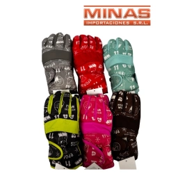 GUANTE PARA NI�O 6 COLORES IMPERMEABLE,FORRADO