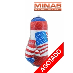 SACO DE BOX DE 0.48 M + GUANTES .