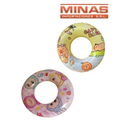 INFLABLE ARO CAPIBARA O MONSTRUITO X 60 CM.