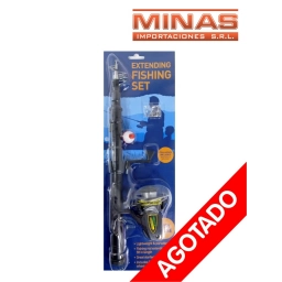 CA�A TELESCOPICA  XT1000+ REEL+ ANZUELOS + BOYA.